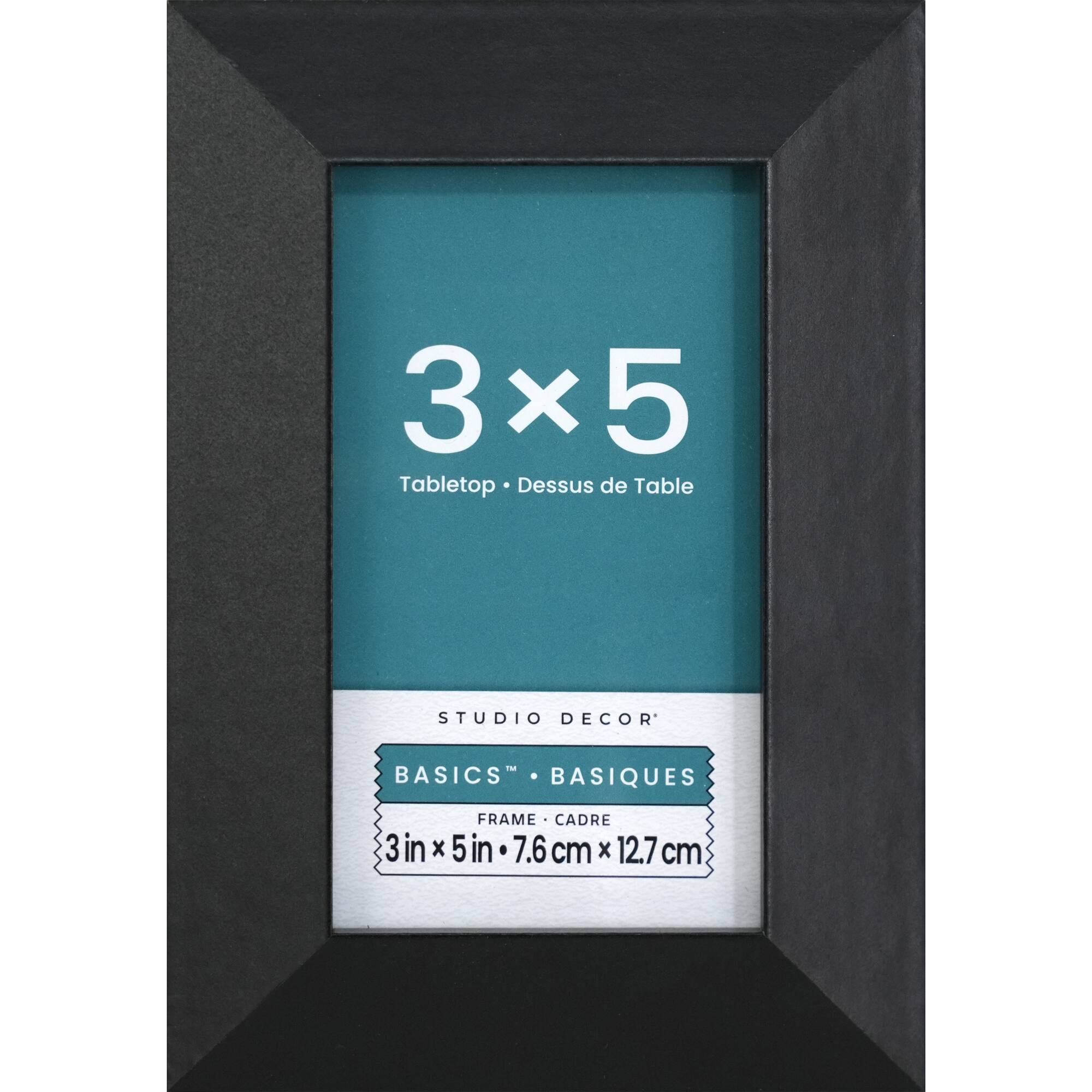 Basics™ Studio Black Tabletop Frame by Studio Décor